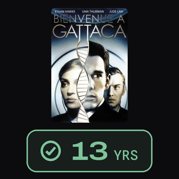 Gattaca : zinema 13 yrs