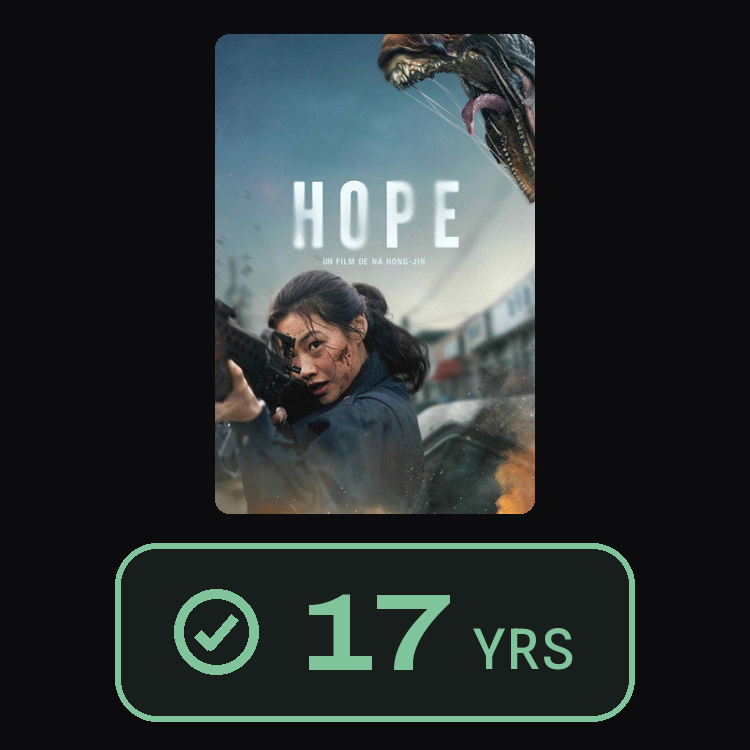 Hope : zinema 17 yrs