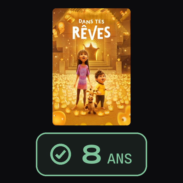 Dans tes rêves : zinema 8 ans