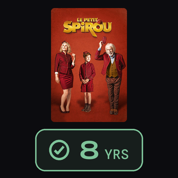 Le Petit Spirou : zinema 8 yrs