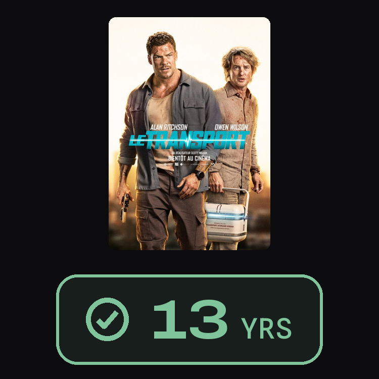 Runner : zinema 13 yrs