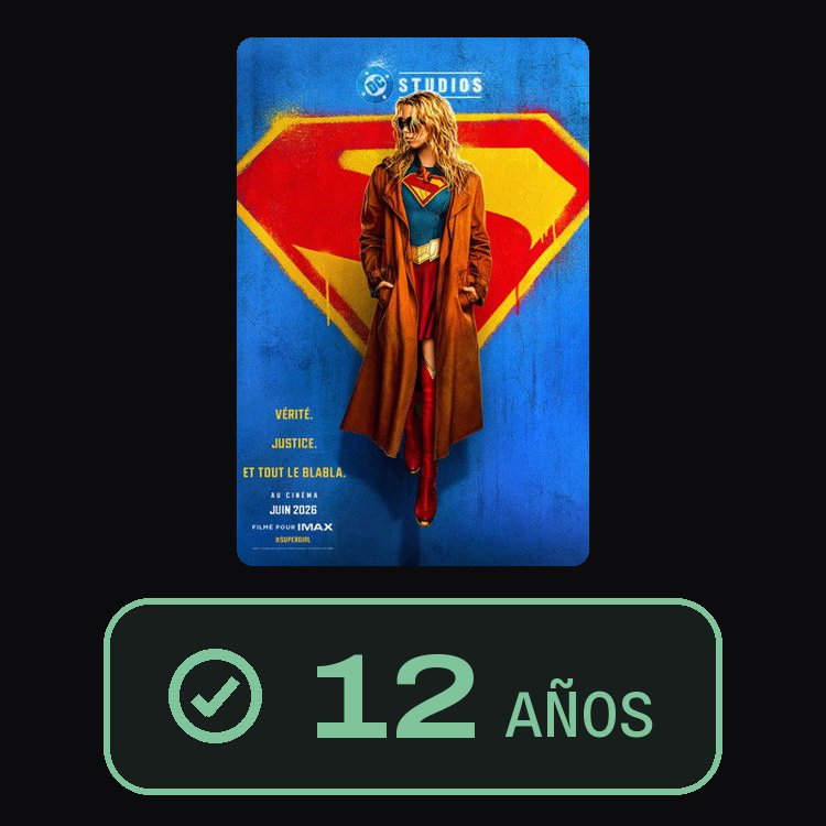 Supergirl : zinema 12 años