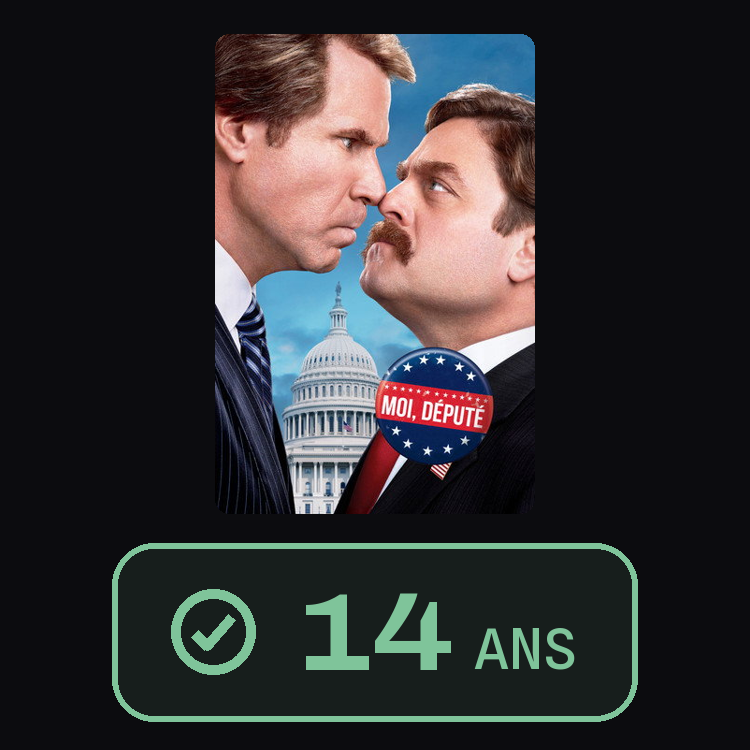 Moi, député : zinema 14 ans