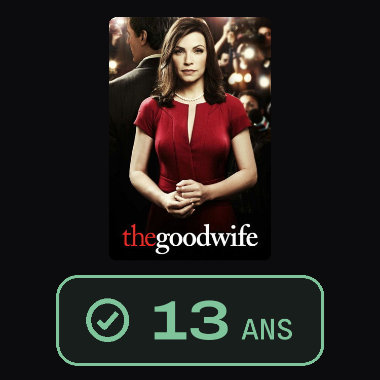 The Good Wife : zinema 13 ans