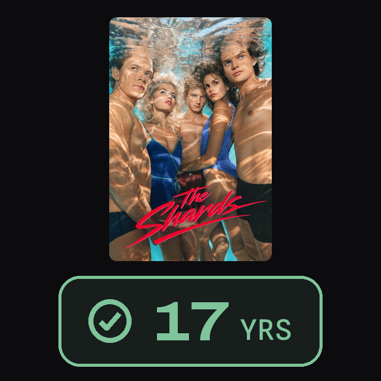 The Shards : zinema 17 yrs