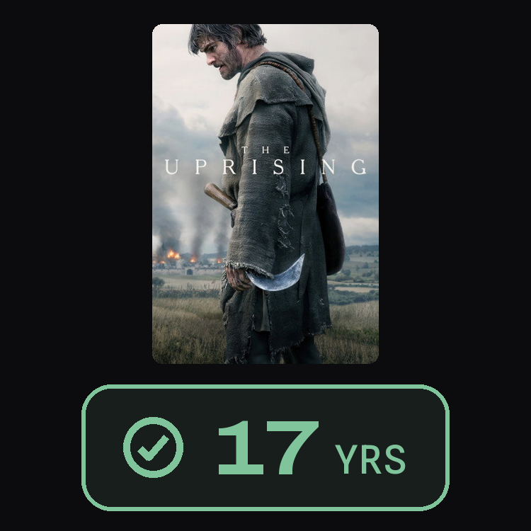 The Uprising : zinema 17 yrs
