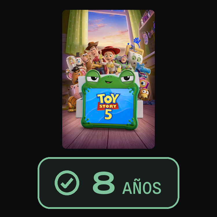 Toy Story 5 : zinema 8 años