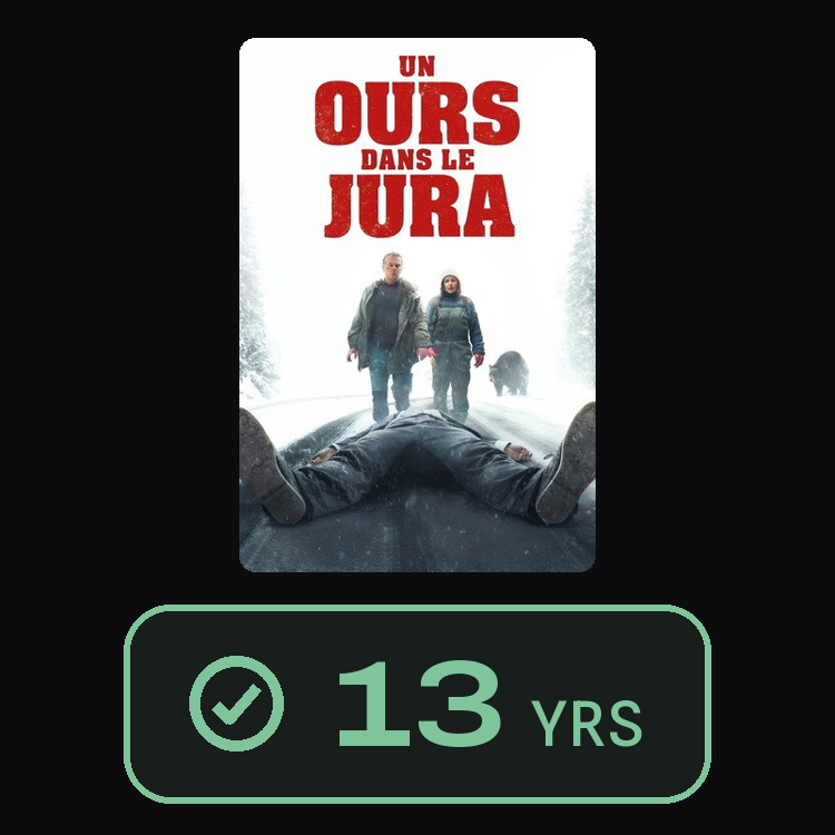 Un ours dans le Jura : zinema 13 yrs