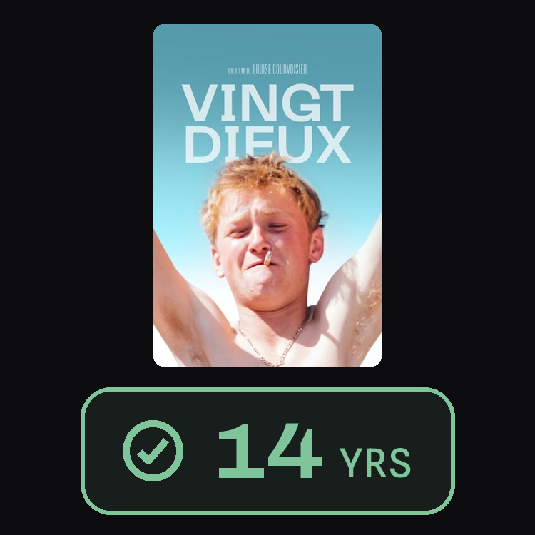 Vingt Dieux : zinema 14 yrs